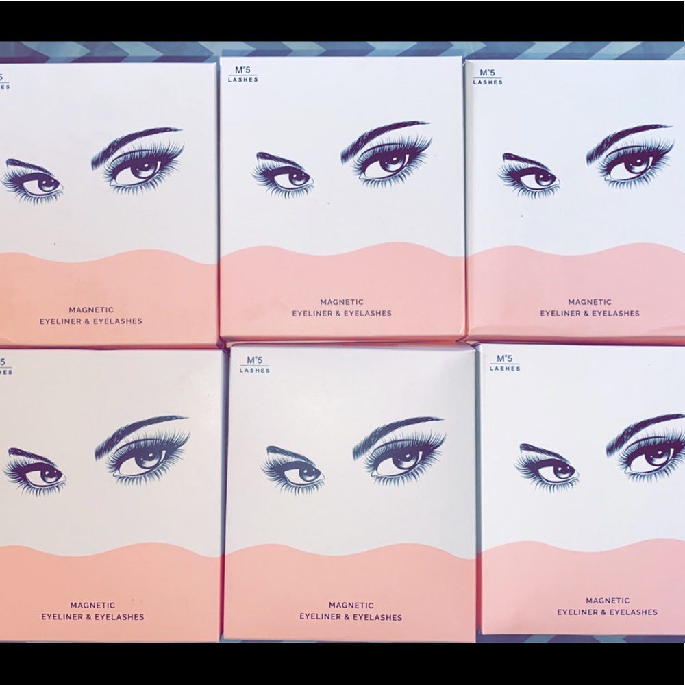 Magnetic eye lashes set